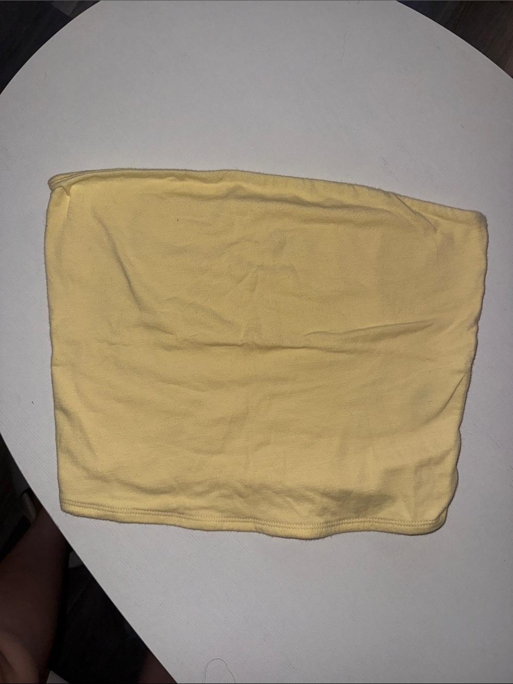 Yellow Kids Tube Top - Soft Stretch Fabric